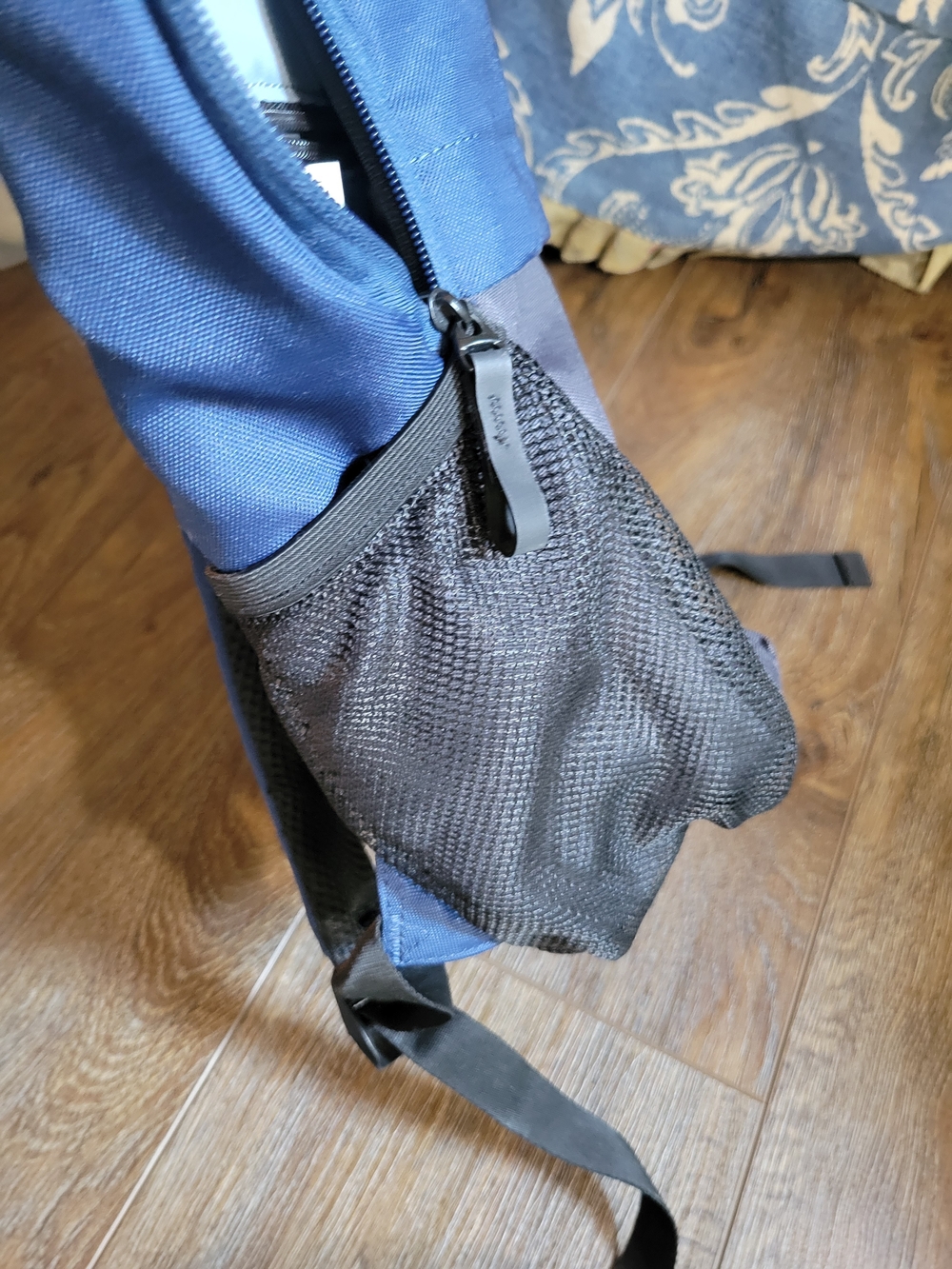 Two Tone Backpack With Many Pockets. - Picture 7 of 7